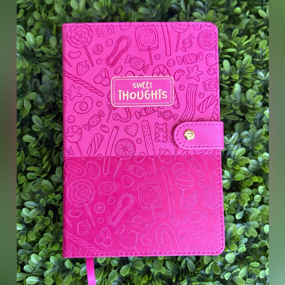 Candy Shop Themed Sweet Thoughts Notebook